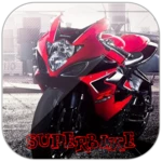 superbike wallpaper android application logo